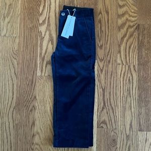 Janie and Jack Boys Navy Blue Velvet Dress Pants New with Tags 3T